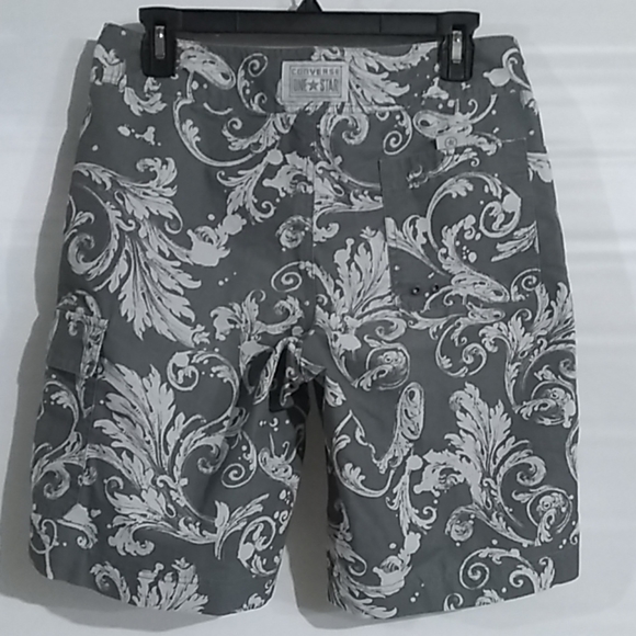 Converse Drawstring Cargo Shorts Size 30 Waist - Picture 3 of 4